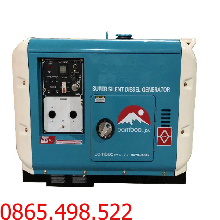 Máy phát điện diesel Bamboo BmB 8500DET