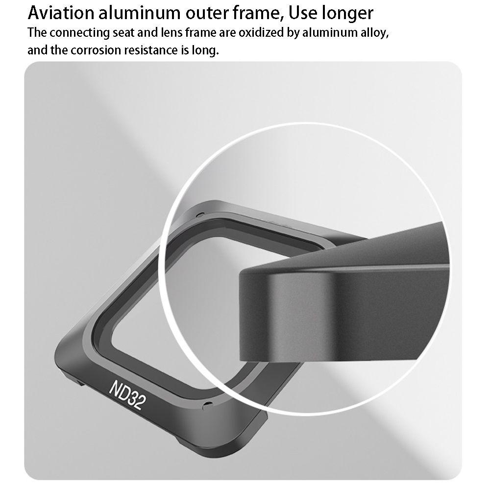 BTLIMER Kính Lọc Bảo Vệ Ống Kính Máy Ảnh Cho DJI Action 2 / 2