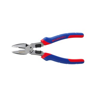 Kìm mũi bằng đa năng 8 inches/200mm workpro w031139