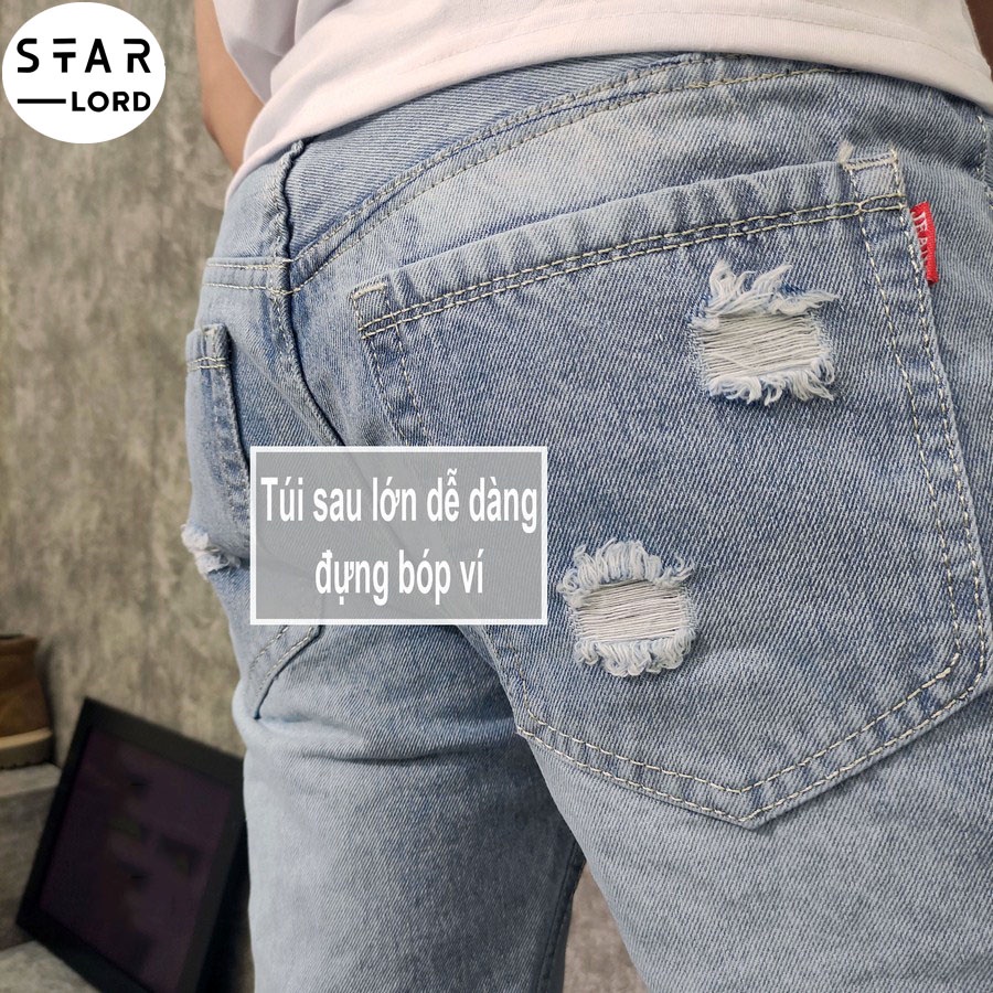Quần short nam vải jean dày đẹp chuẩn form dáng SL416 StarLord