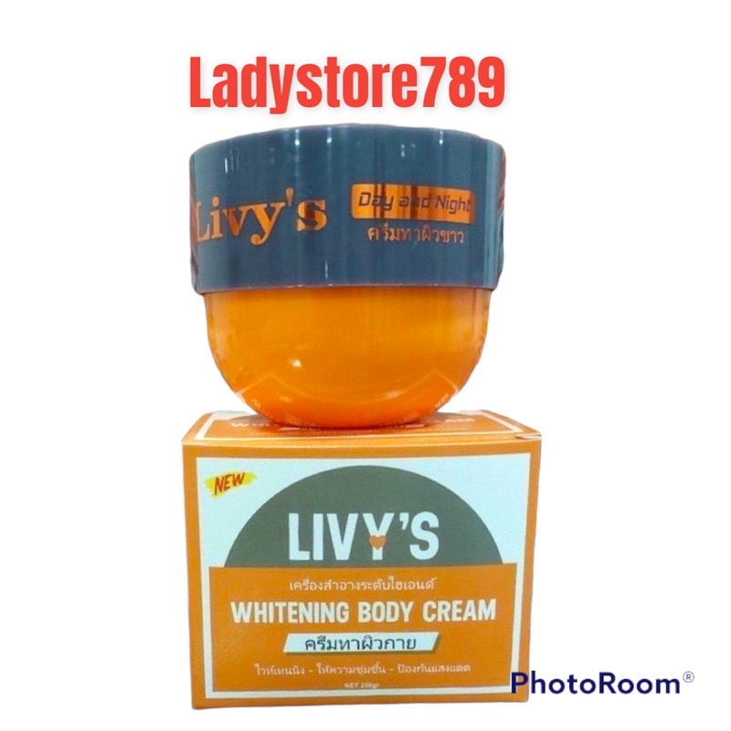 Kem body livy cam mẫu mới