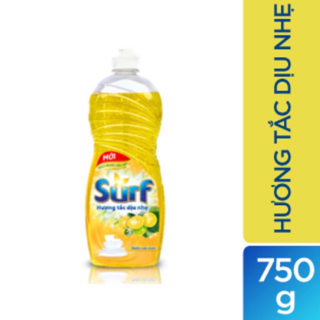 Nước rửa chén Surf Hương tắc dịu nhẹ chai 725ml