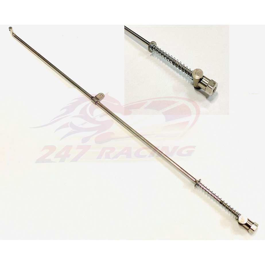 Đũa Thắng INOX gắn xe máy FUTURE LED 125,wave 125 tặng kèm lò xo và canh khóa