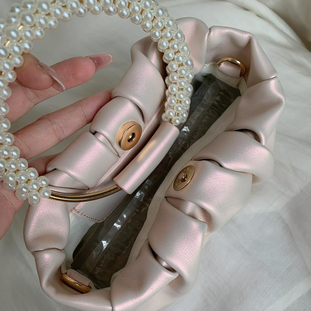 Túi Đeo Chéo Mini Hình Đám Mây Thời Trang Hàn Quốc