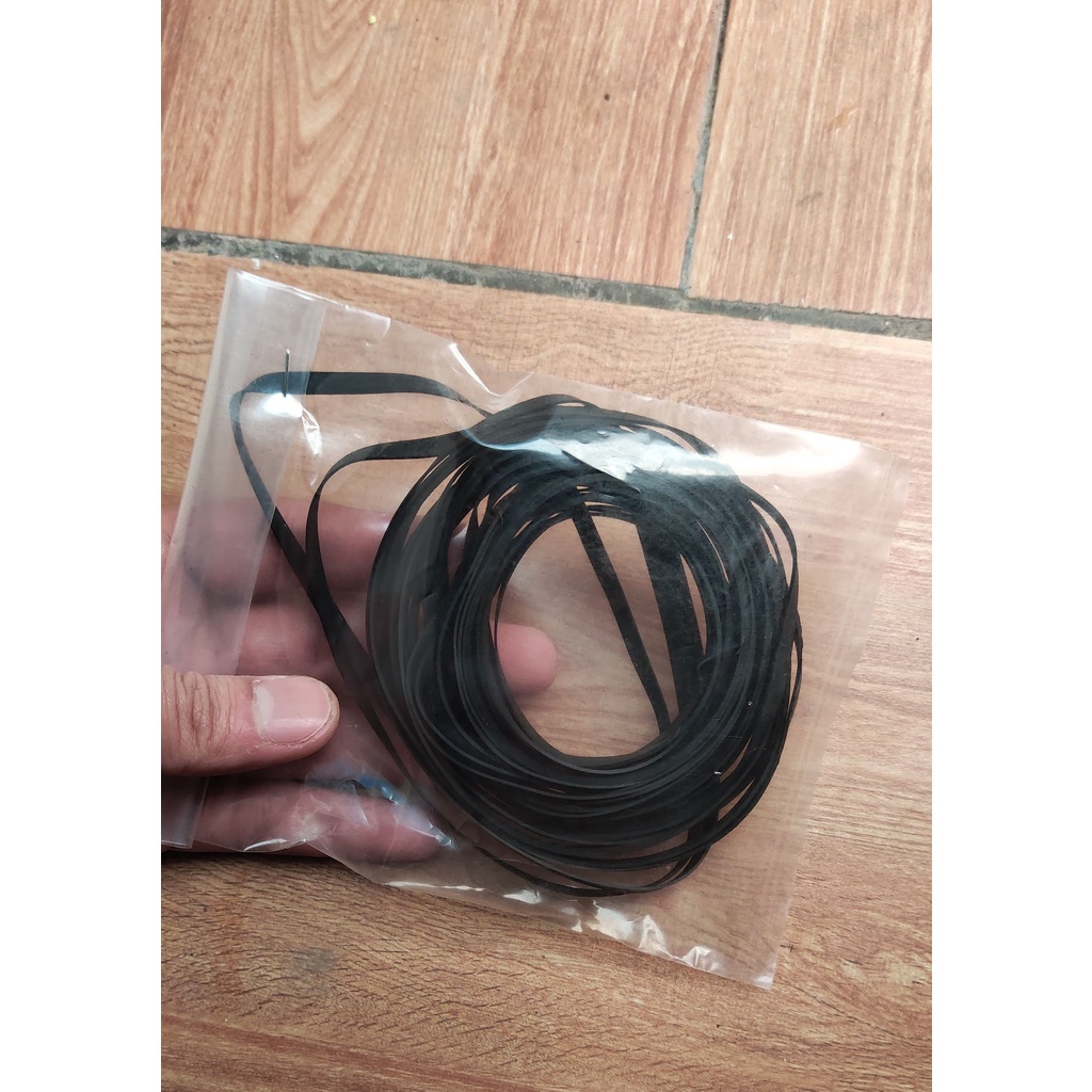 Túi 100 dây curoa vuông - 30 dây curoa dẹt dùng thay thế cho các loại đài RADIO , CASSETTE