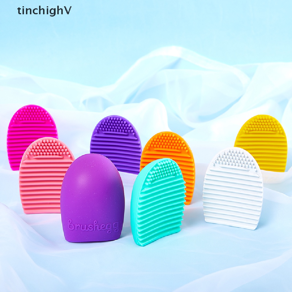 1 Miếng Silicone Vệ Sinh Cọ Trang Điểm Tiện Dụng