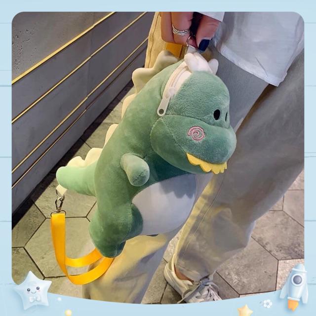 Túi Khủng Long Đeo Chéo -  Túi  Đeo Chéo Thú Bông Đẹp