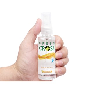 XỊT RỬA TAY KHÔ GREEN CROSS HƯƠNG DƯA TÁO