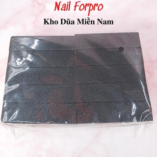Lốc 05 phao mài cam đen chà nhám mịn móng