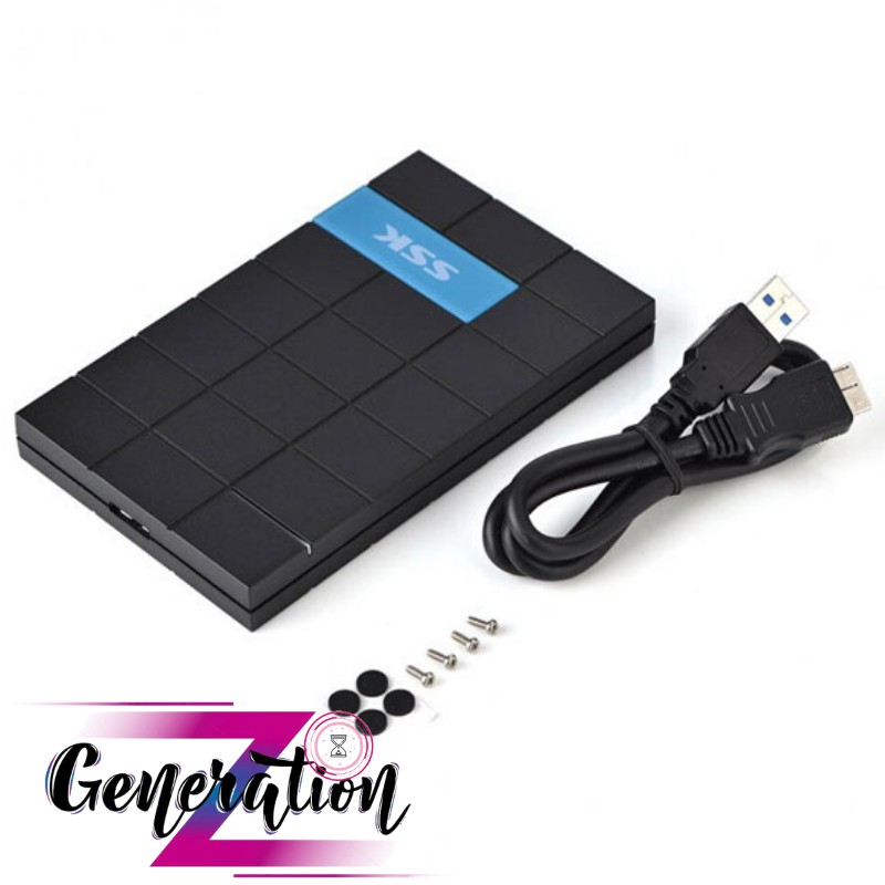 HỘP ĐỰNG Ổ CỨNG 2.5 CHUẨN USB 3.0 SHE - 080 - HDD BOX SATA 2.5 USB 3.0 (SHE - 080)