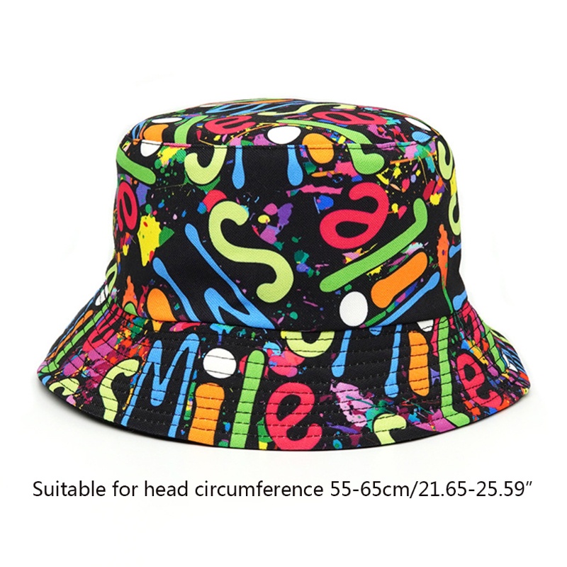 Nón Tai Bèo Chống Nắng In Họa Tiết Nhiều Màu Sắc Có Thể Đảo Ngược Cho Nữ Sự Bả