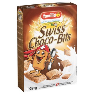 Ngũ cốc nhân Socola cho trẻ em - Familia Cereals Swiss choco bits 375g