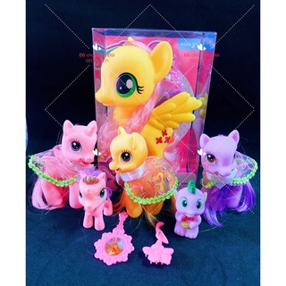 Mô hình ngựa pony - combo 6 con pony