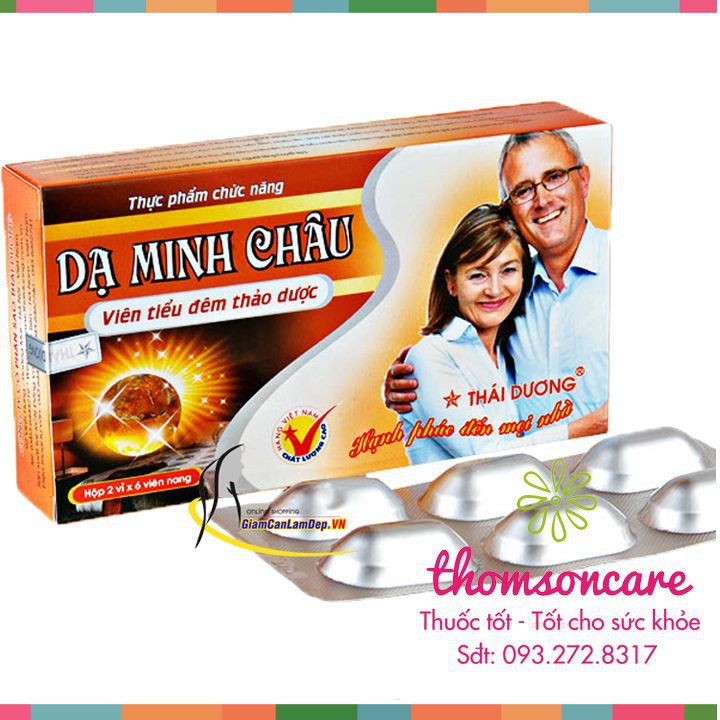 Viên tiểu đêm Dạ Minh Châu - chính hãng Sao Thái dương