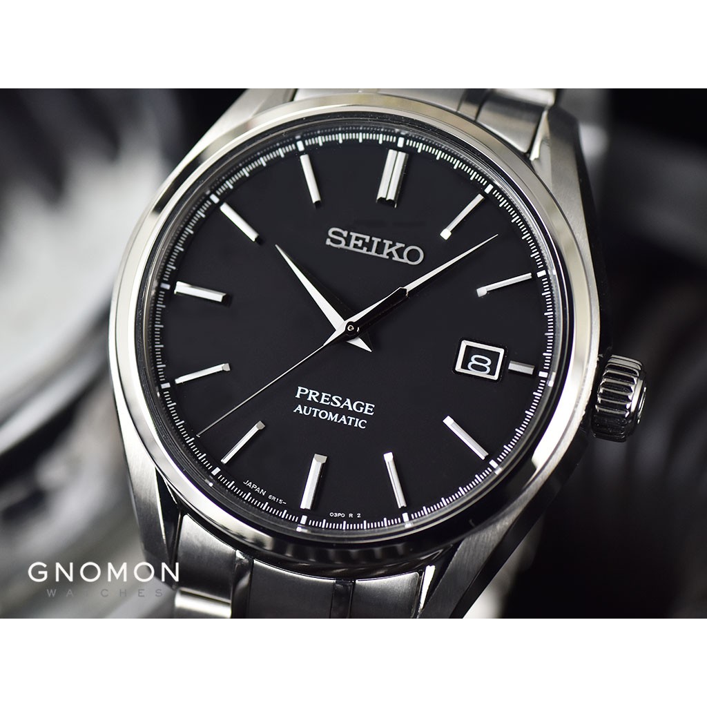 Đồng Hồ Seiko Nam Cơ Automatic Presage Automatic Sang Trọng Đen