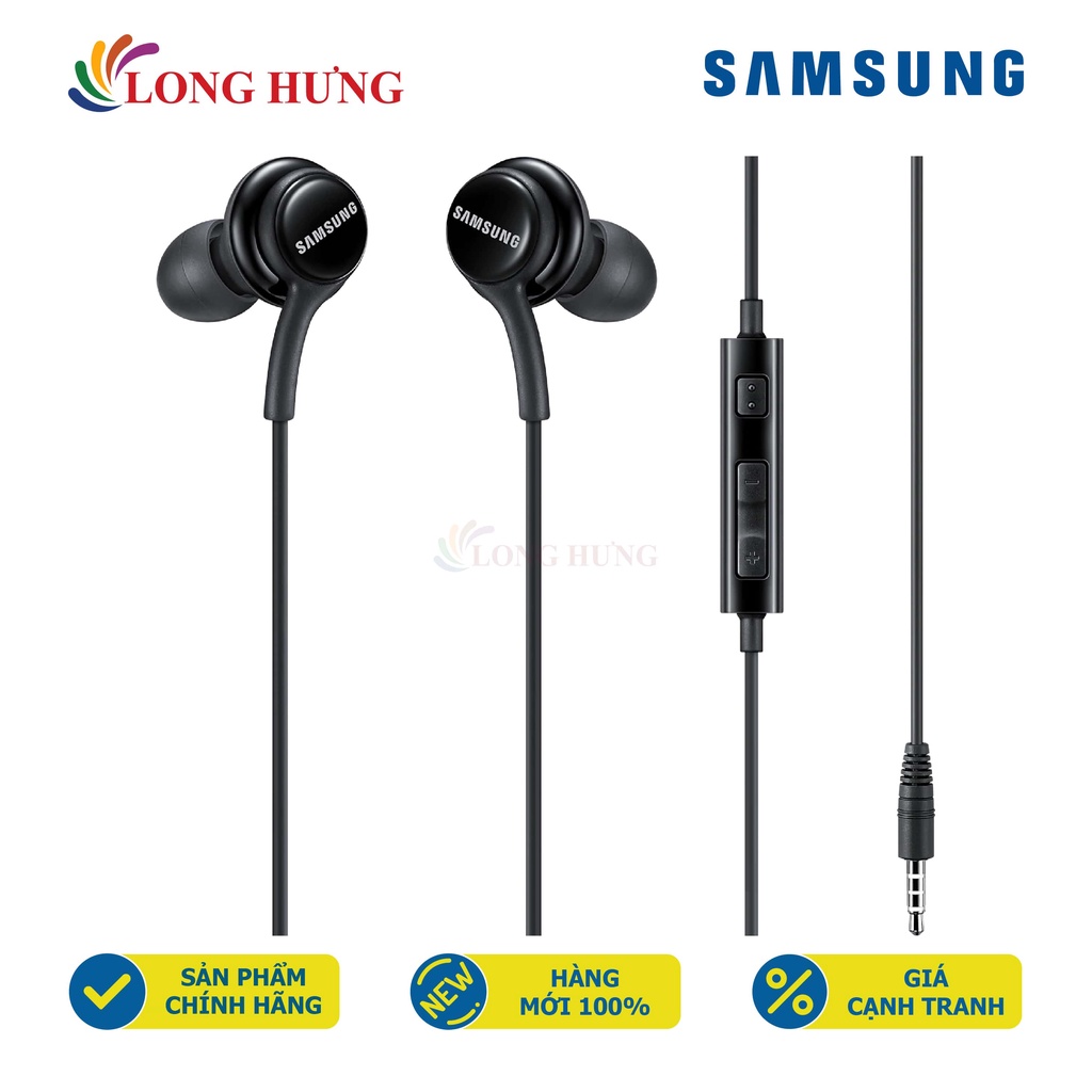 Tai nghe có dây Samsung In-Ear EO-IA500 - Hàng chính hãng - Nhỏ gọn dễ sử dụng, hỗ trợ mic thoại