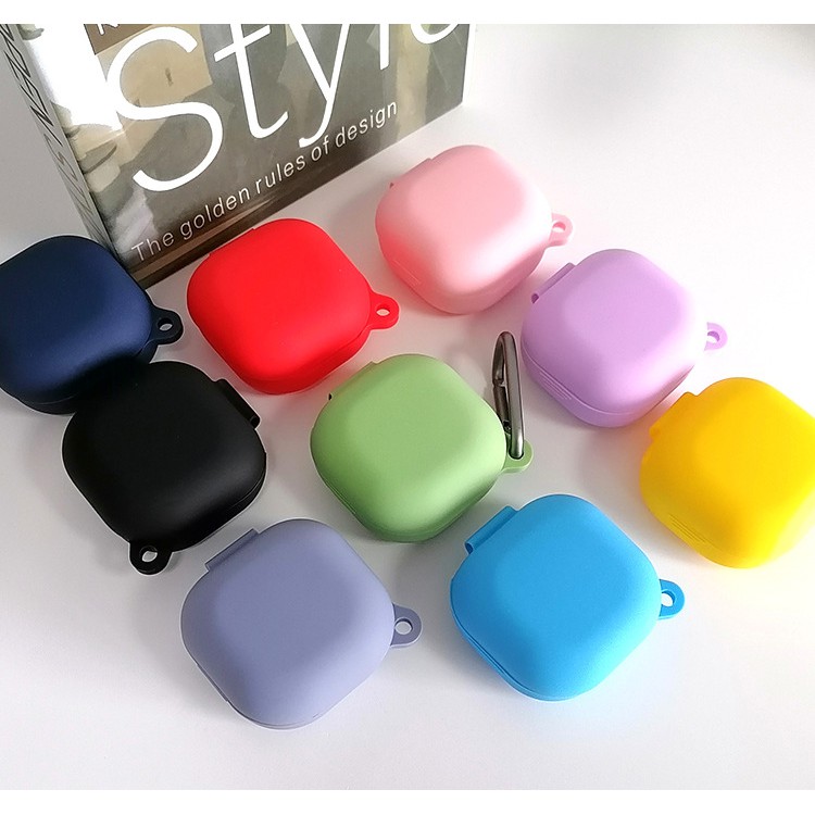 Ốp Case Silicon Color 2 bảo vệ cho Samsung Galaxy Buds Live / Galaxy Buds Pro / Galaxy Buds 2 / Galaxy Buds 2 Pro