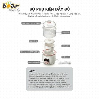 Nồi ninh hầm Bear DDZ-B08C1