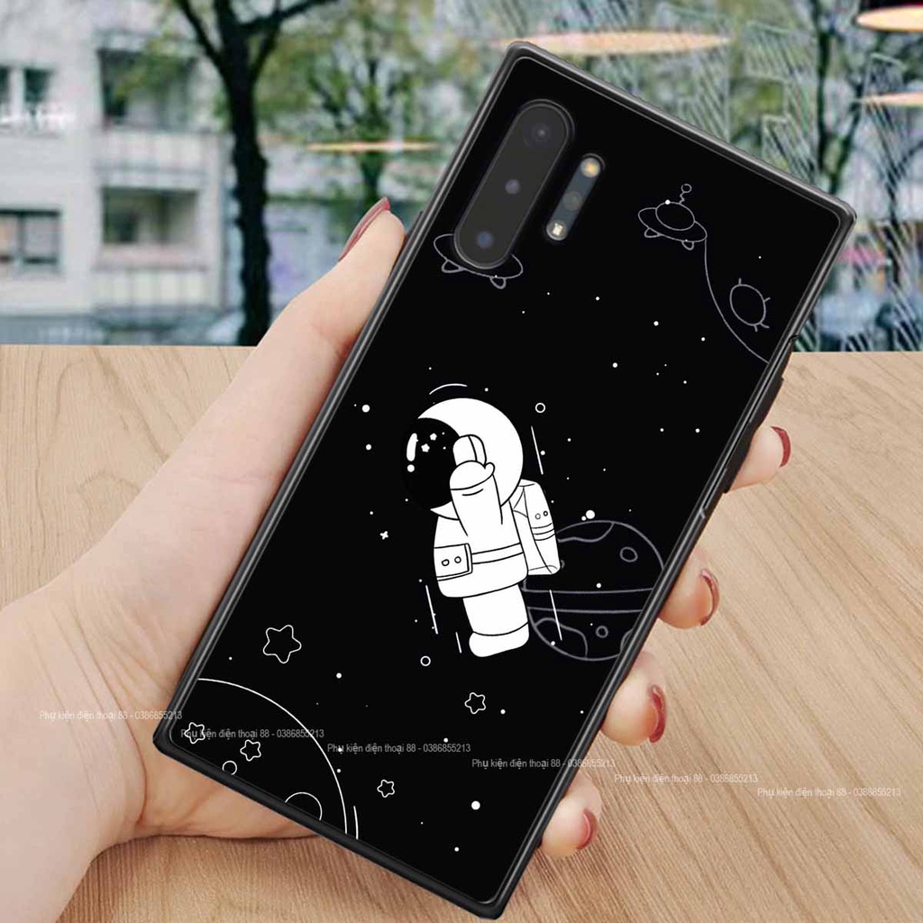 Ốp Samsung Note 10 / Note 10 Plus / Note 10+ hình bầu trời, phi hành gia đẹp, ốp lưng điện thoại samsung galaxy viền dẻo