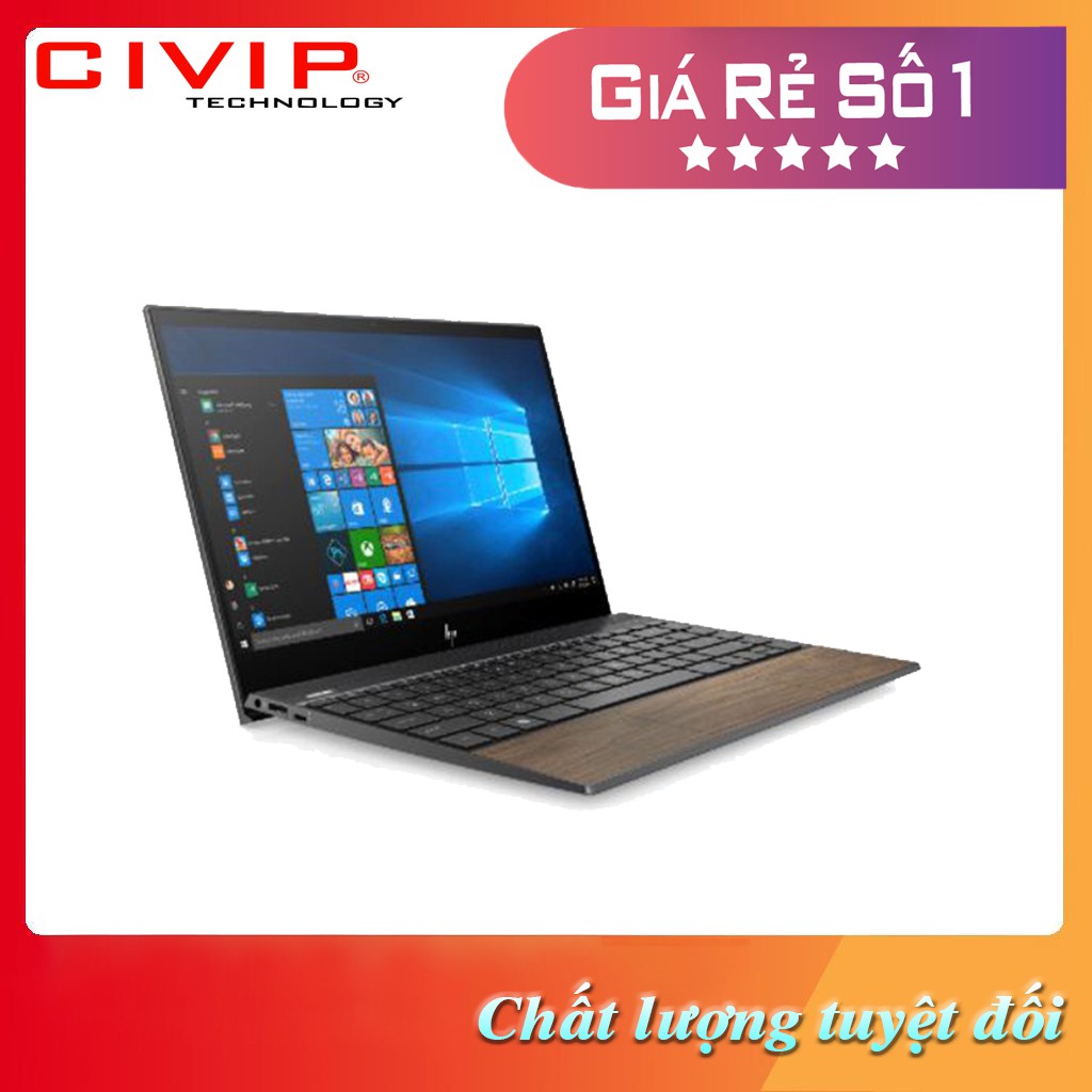 Laptop HP Envy 13 AQ1057TX (i7 10510U/8GB RAM/512GB SSD/13.3 inch FHD/FP/MX250 2GB/Win 10/Vàng vân gỗ) - 8XS68PA