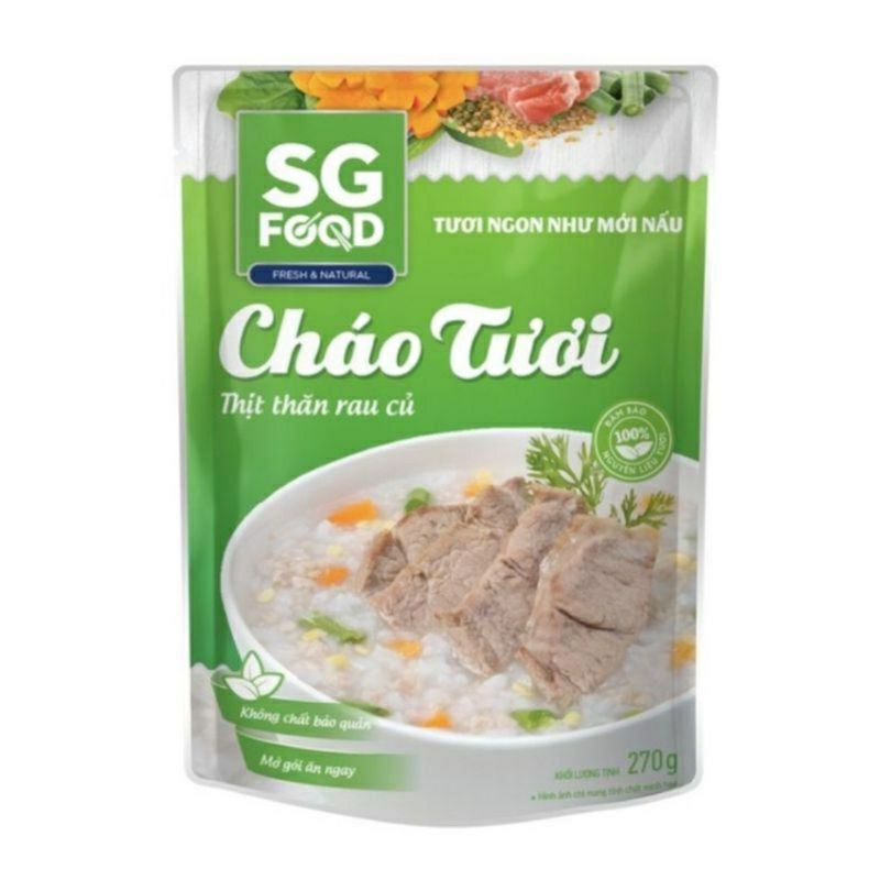 Combo 30gói  cháo tươi saigon Food 240g