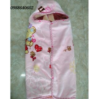 Chăn ủ cúc băng lông dày cho bé (sỉ, lẻ)