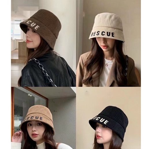 Mũ bucket nhiều màu phong cách HÀN QUỐC xinh xắn