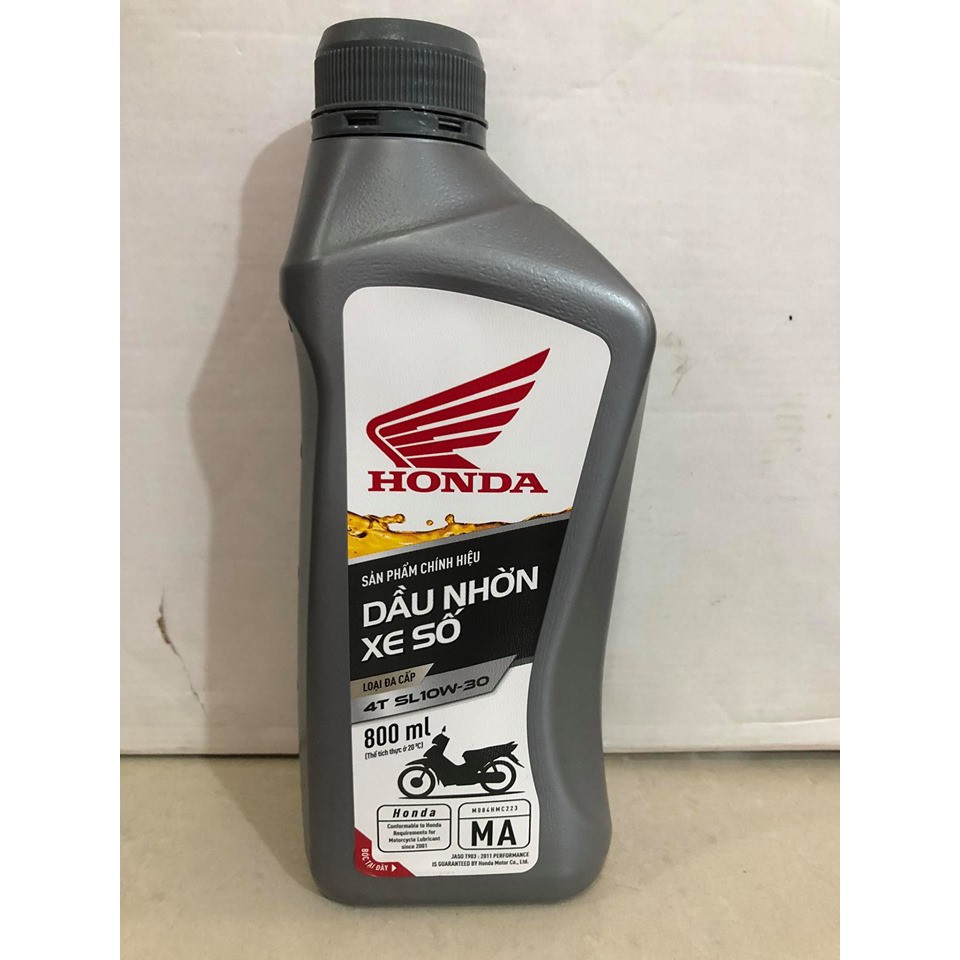 Dầu nhớt xe số Honda - 10w30 (800ml)