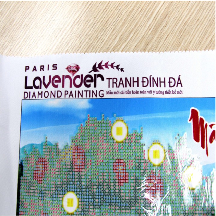 Tranh đính đá MÃ ĐÁO THÀNH CÔNG LV031 - 160*70CM