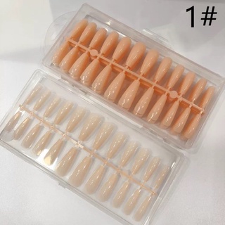 Móng úp thạch hồng thang - nhọn lẻ 1 vỉ 24 móng