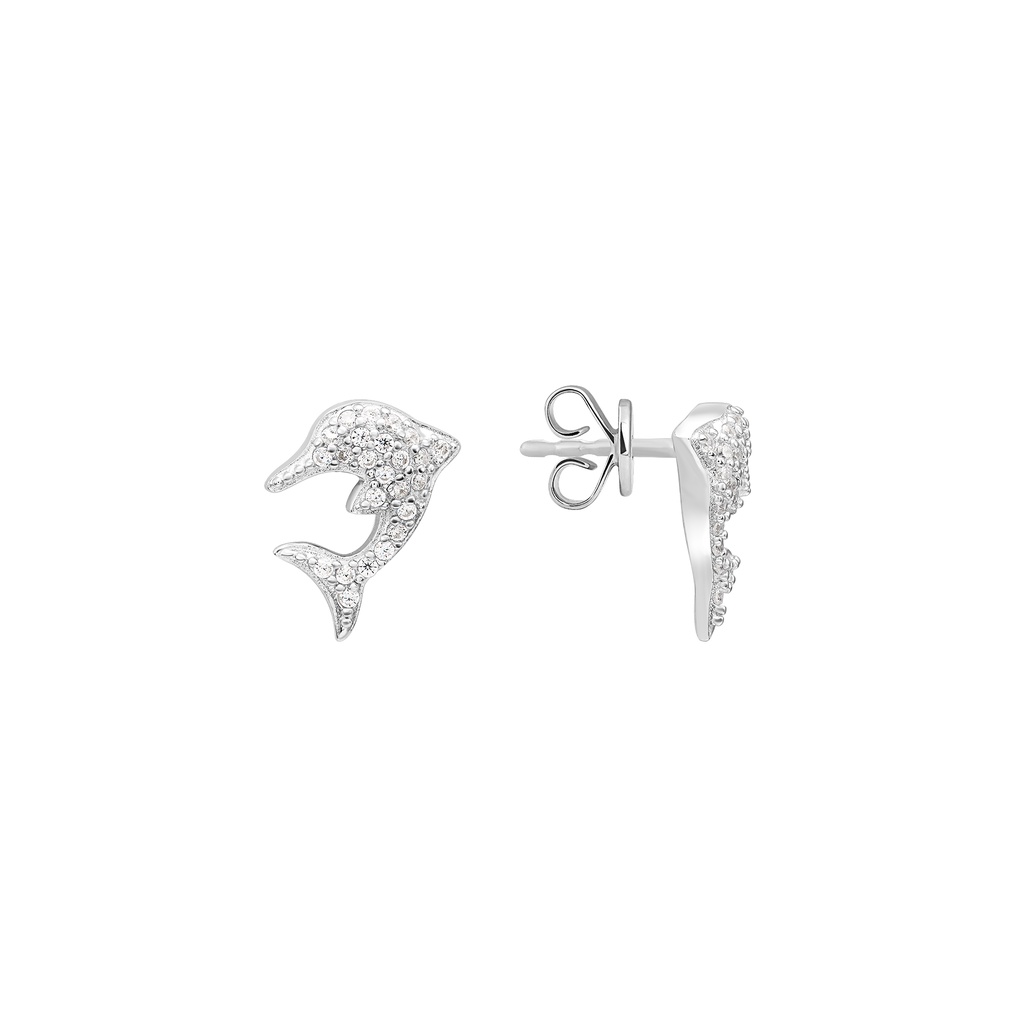 Bông tai Bạc đính đá CZ PNJSilver XM00W060005