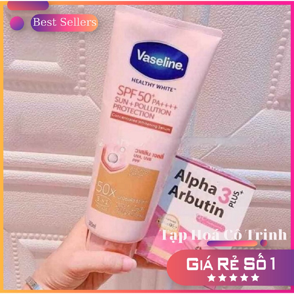 Vaseline 50X hàng siêu thị Thái Lan