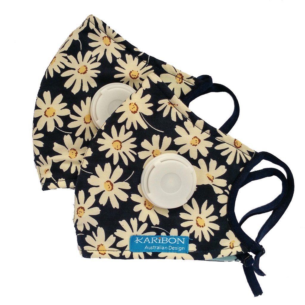 Combo2 khẩu trang Karibon Maxair 8 lớp lọc (cỡ M / L) | BigBuy360 - bigbuy360.vn