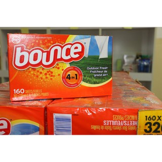 Giấy thơm quần áo bounce mỹ 160 tờ
