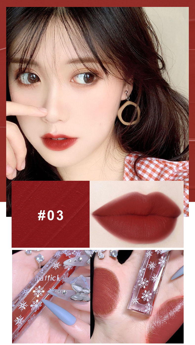 (Hàng Mới Về) Son Kem Lì Lâu Trôi Trang Điểm Mùa Đông | BigBuy360 - bigbuy360.vn