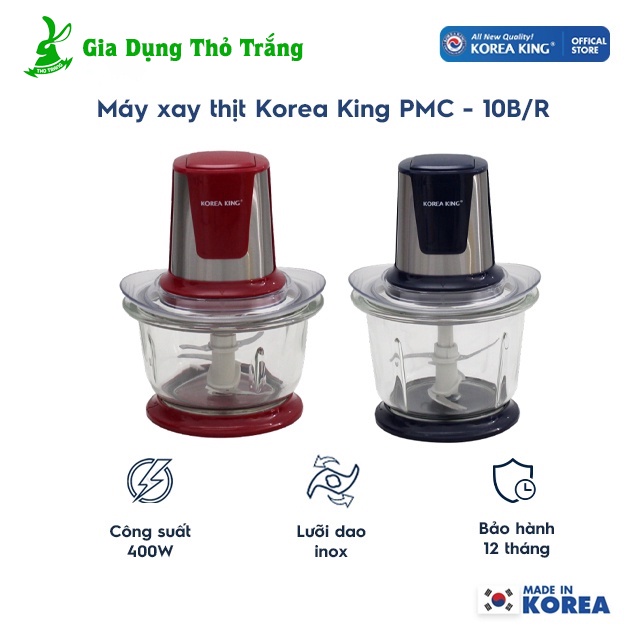 Máy xay thịt KoreaKing PMC-10B/R/G Cao Cấp