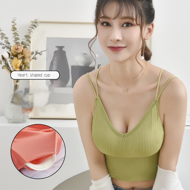 Áo Ngực Một Mảnh Hình Chữ U Lưng Đẹp Có Dây Đeo Có Thể Tháo Rời Thời Trang Mùa Hè Cho Nữ