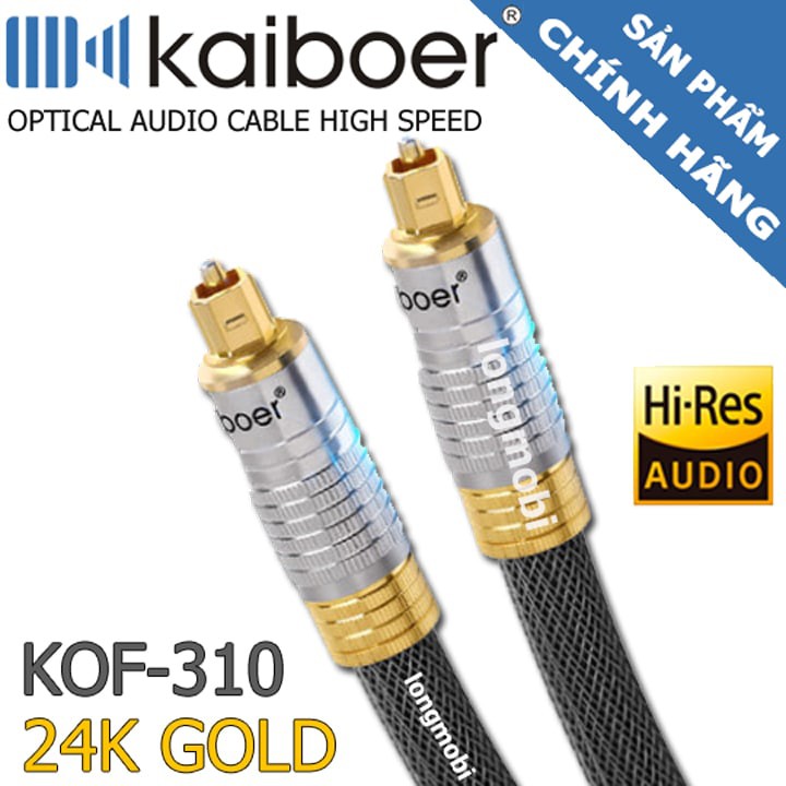 KAIBOER KOF 310 - CÁP OPTICAL AUDIO 1.5M CHUYÊN DỤNG DÀNH CHO DAC