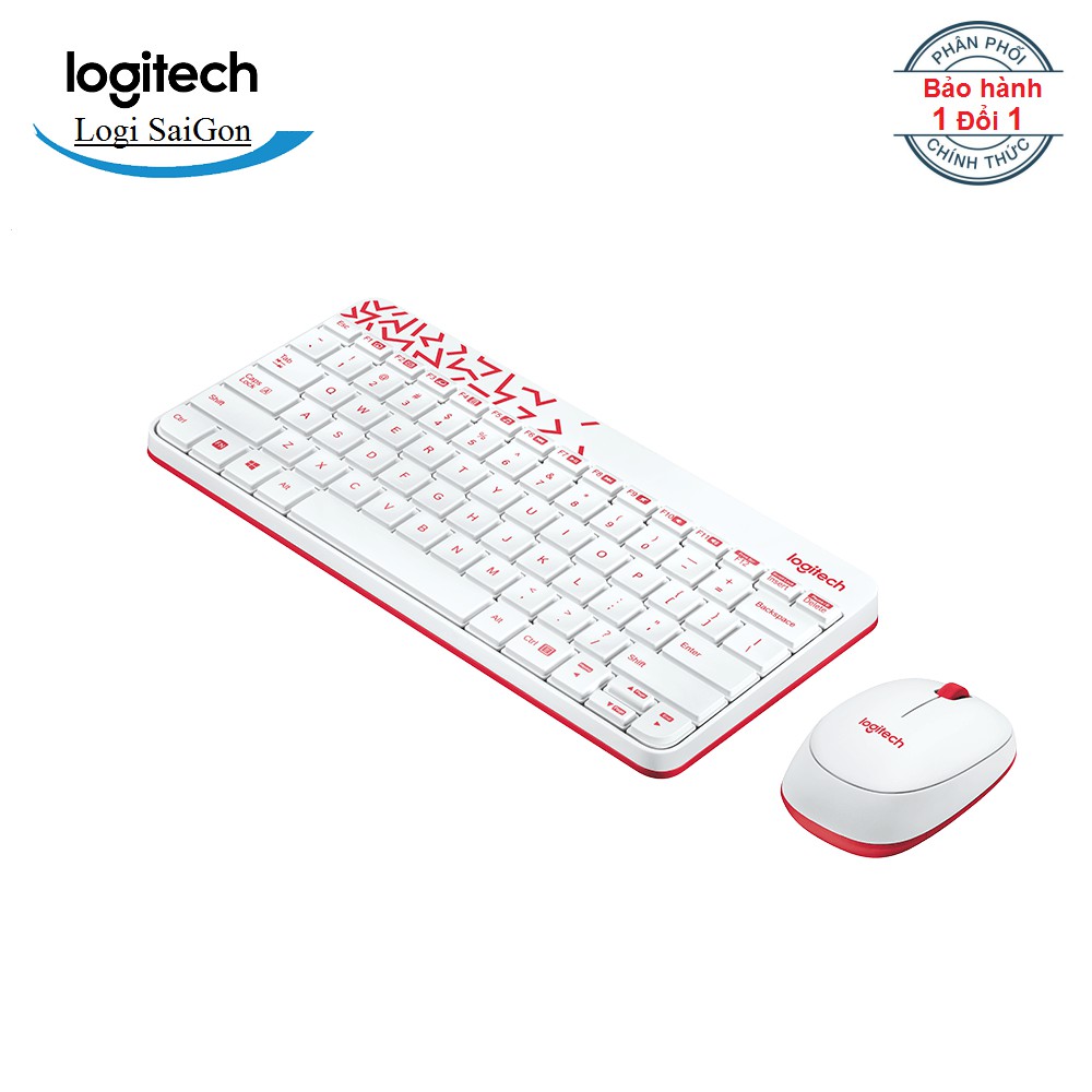 Bộ bàn phím chuột không dây Logitech MK240 Nano - bảo hành 1 đổi 1