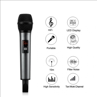 [Phiên Bản Mới Nhât Hát Cực Hay- Đẳng Cấp] Micro BX7, Micro Karaoke Ô Tô Đa Năng Bluetooth Cao Cấp BX7