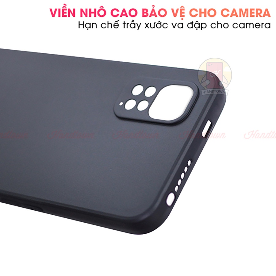 Ốp Lưng Xiaomi Redmi Note 11 / Note 11S Bản Chính Hãng Dẻo Đen Dẻo Trong Suốt Chống Va Đập Chống Nước Cao Cấp Handtown