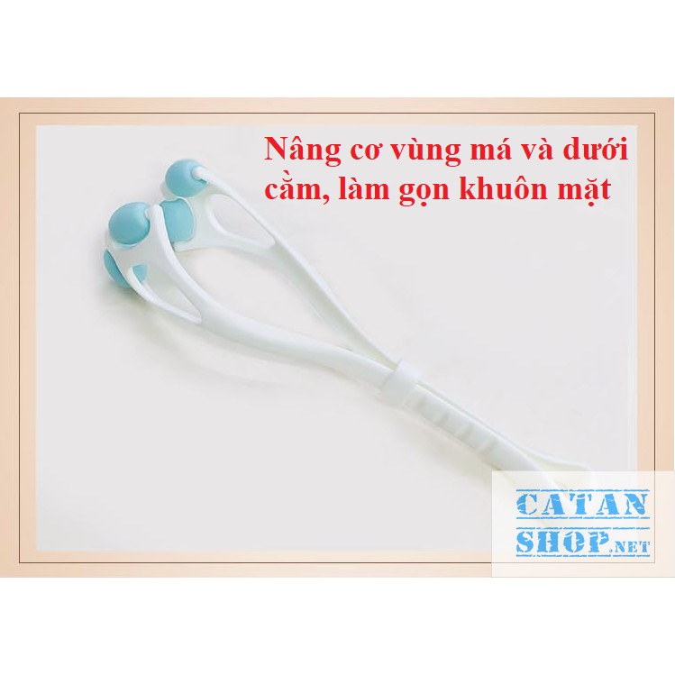 Dụng Cụ Massage cao cấp có nút điều chỉnh Làm Thon Gọn Mặt  Vline GD268-MassageMat-DC