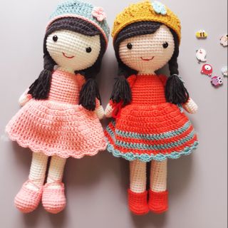 Búp bê len móc 30cm