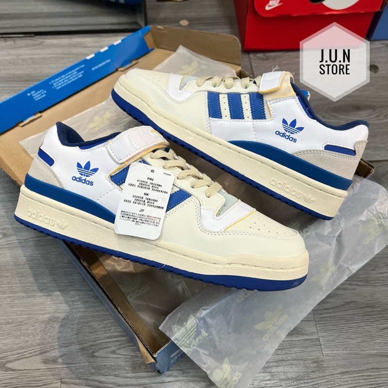 GIÀY ADI.DAS FORUM 84 BRIGHT BLUE XANH KEM LAI AU