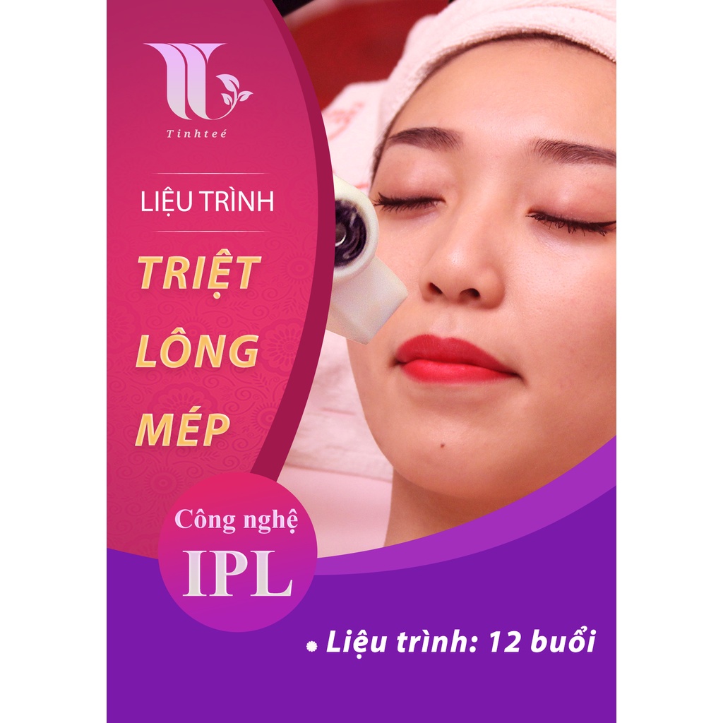 HN [Voucher] - Liệu trình triệt lông mép tại Tinh Tế Beauty Clinic &amp; Spa