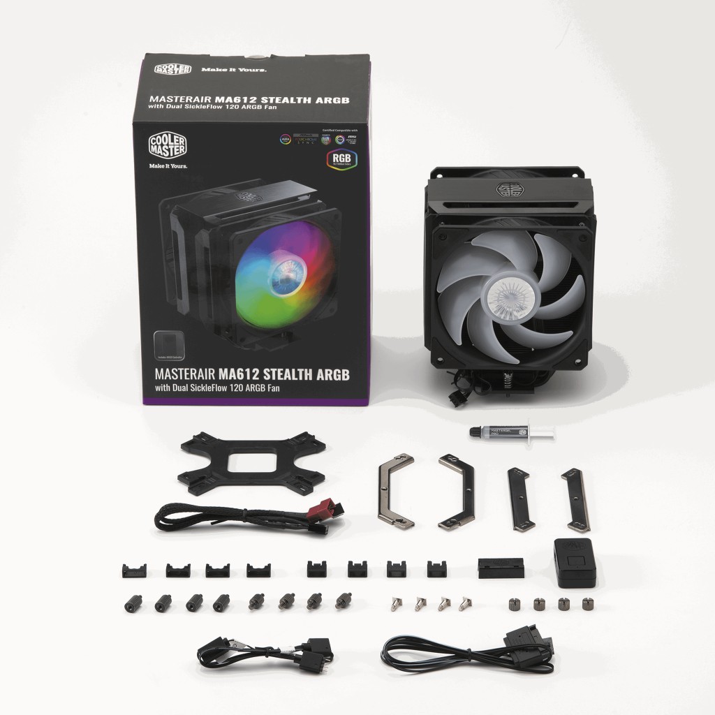 Tản Nhiệt Khí Cooler Master MasterAir MA612 Stealth Series - Chính Hãng BH 24T