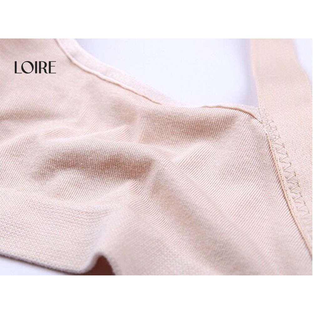 Áo Lót Bầu Viền Ren Loirechic BRB04 với Nút Gài Tiện Lợi cho Bé Bú