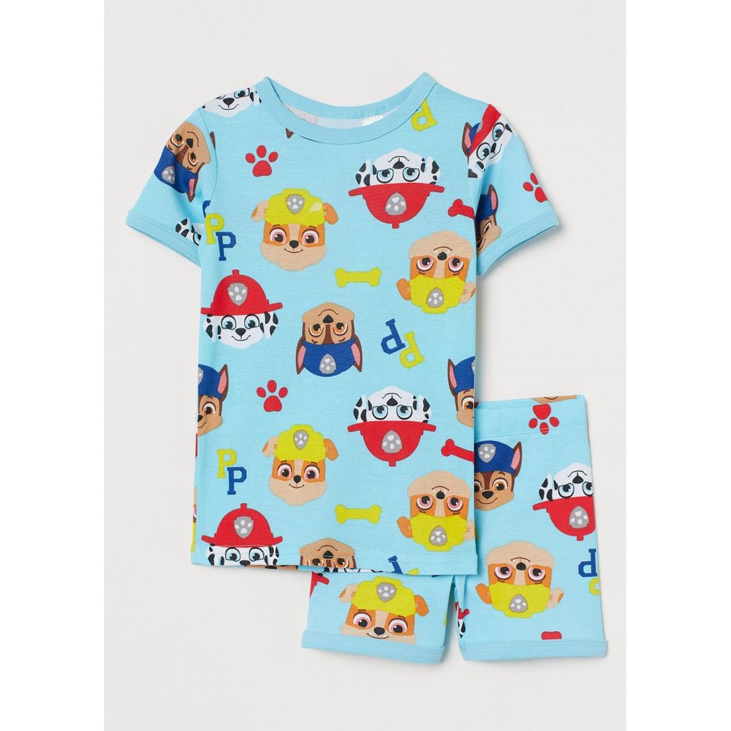 Bộ ngắn tay Paw Patrol bé trai HM
