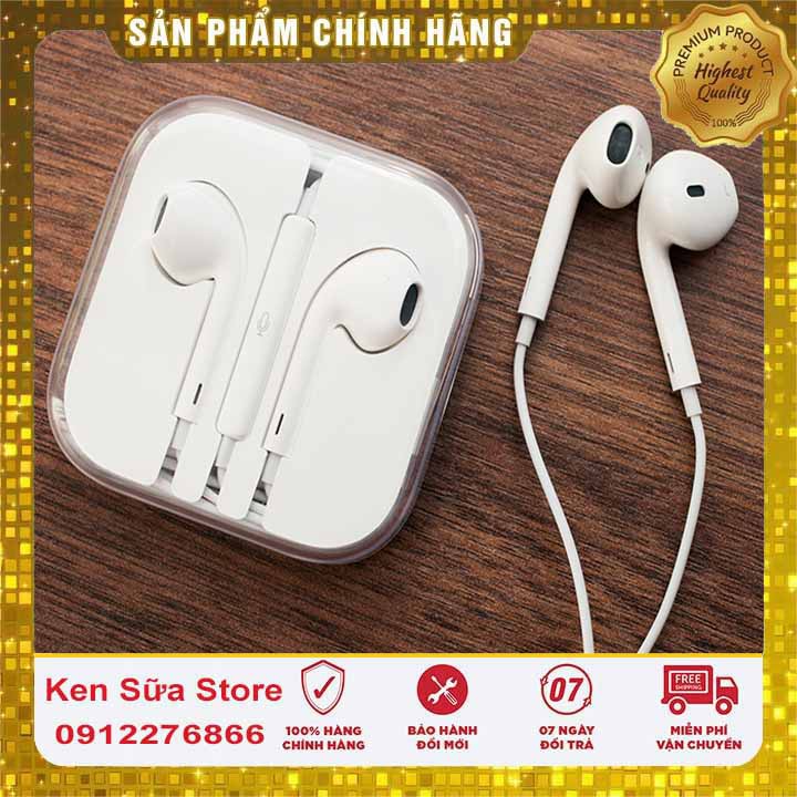 Tai nghe iPhone ? [ FREESHIP ] âm thanh sống động bảo hành 12 tháng tặng móc giữ điện thoại