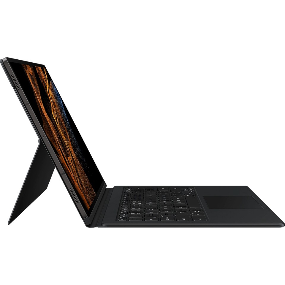 Bao Da kèm bàn phím Samsung Galaxy Tab S8 Ultra Keyboard Cover  - Hàng Chính Hãng